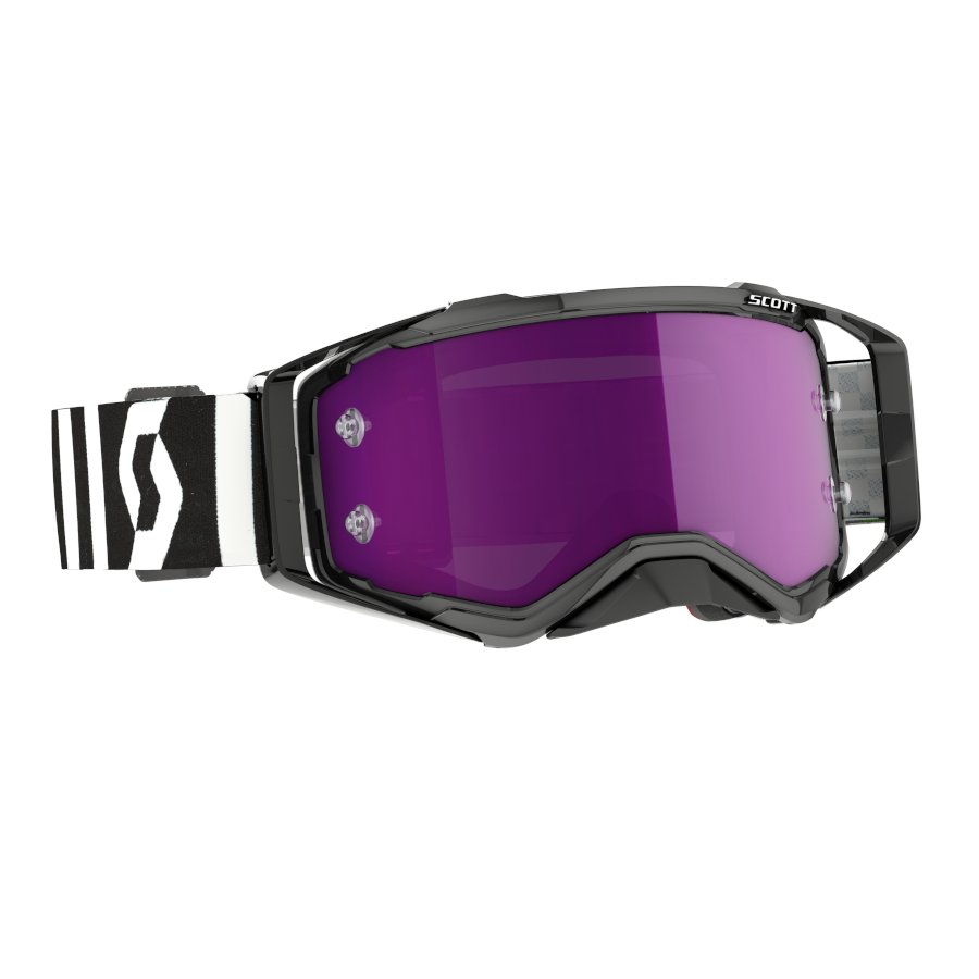 OCULOS SCOTT PROSPECT - RACING BLACK/WHITE - PURPLE CHR